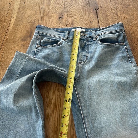 Loft Wide Leg Crop Jeans size 0/25 - Picture 4 of 10